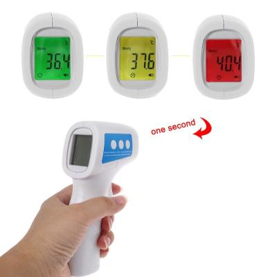 Chine Non thermomètre infrarouge de Digital de front de contact, arme à feu infrarouge de thermomètre numérique à vendre