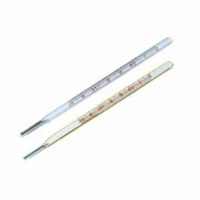 China Glass Material Mercury Clinical Thermometer , Mercury Body Thermometer for sale
