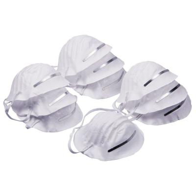 Chine Matériel anti- Pm2.5 de coton perforé par aiguille blanche de masque de tasse de la couleur Ffp2 à vendre