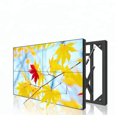 Chine Résolution visuelle plate de pouce 3.5mm 3*3 1080P 4k du mur 55 d'affichage à cristaux liquides ultra mince à vendre