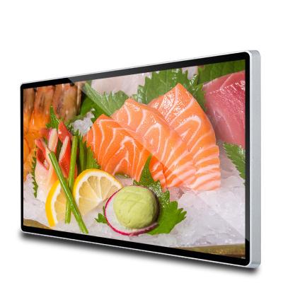 China Indoor Dust Proof  Wall Mounted Digital Signage  Lcd Menu Board For Restaurant for sale