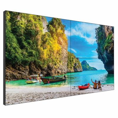 China 55 Inch Seamless Lcd Wall , 0.8mm 2x2 Ultra Narrow Bezel Video Wall for sale