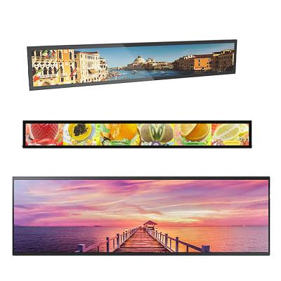 China 700 Ntis Stretched Bar Lcd Display 1920*540 Max Resolution 50,000 Hours Panel Life for sale