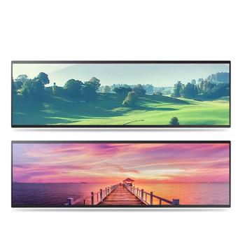 China Horizontal Stretched Bar Lcd Display 32 38 Inch 2/3 Cut Special Size for sale