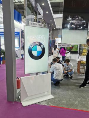 China Android 9.1 43in Floor Standing Digital Signage Transparent Oled for sale