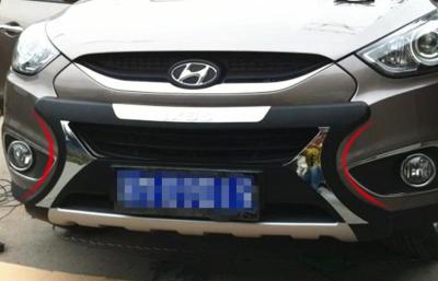 China Hyundai IX35 Car Accessories Bumper Protector , Front and Rear Bumper Guard for sale