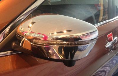 China NISSAN Qashqai 2015 2016 Auto Body Trim Parts Chromed Side Mirror Cover for sale