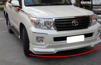 China TOYOTA Land Cruiser 200 2012 - 2014 FJ200 Front Bumper Cover with LED Lights for sale