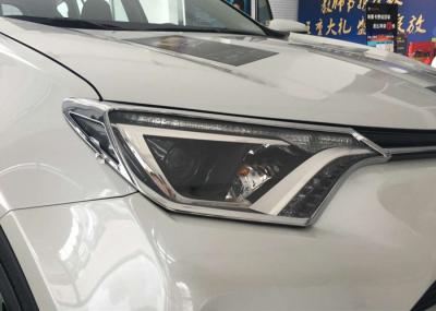 China TOYOTA RAV4 2016 2017 New Auto Accessories Car Head Lamp Covers And Tail Lamp Molding for sale