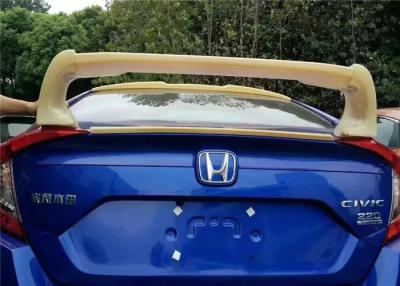 China Durable Auto Rear Wing Spoiler Fit For Honda Civic 2016 2017 Plastic ABS Materials for sale