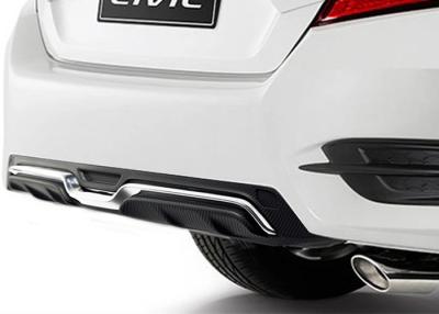 Chine Kits automatiques Honda nouveaux 2016 civiques de corps de rechange 2018 fibres de carbone de diffuseur de pare-chocs arrière à vendre