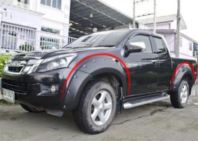 China Modified Wheel Arch Flares For ISUZU D-MAX 2012 - 2015 , 2017 Fender Flares for sale