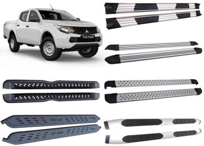 China Optional Alloy and Steel Side Step Boards for 2015 Mitsubishi Triton L200 Pick Up for sale