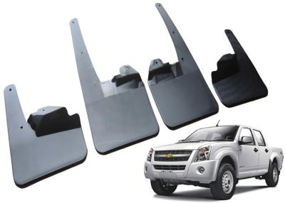 China Durable Plastic Car Mud Guards , ISUZU 2008 DMAX Double Cab OE Mud Flaps for sale