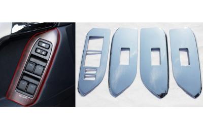 China Cubierta de interruptor interior auto de la ventana para las partes 2014 de la decoración del coche de Toyota Prado FJ150 en venta