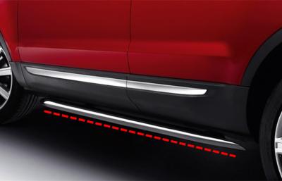China 2012 Land Rover / Range Rover Evoque Running Boards With Stainless steel Side Bar for sale