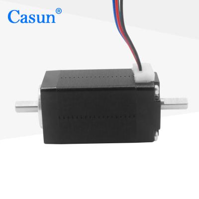 China 1.8 Degree NEMA 8 Dual Axis Stepper Motor 20*20*38mm 40mN.M  ROHS for sale