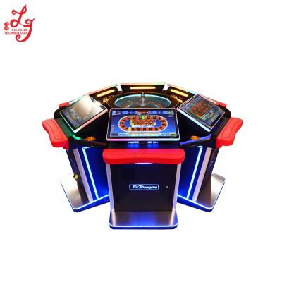 China 6 Players 23.8 inch Touch Screen Casino Gambling Touch Screen Jackpot Gambling Roulette Machines For Sale for sale