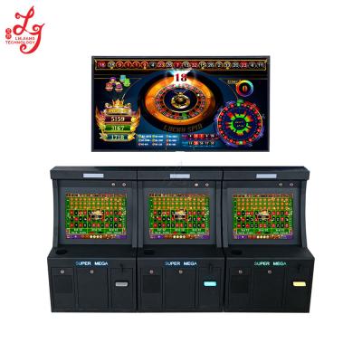 China 3 Players 19 inch Monitors Linking Version Trinidad And Tobago Wall Mounted Roulette Gaming Machines à venda