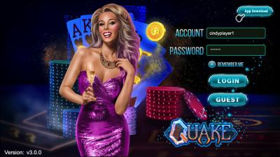 China Quake Online Software Play on The Phone Computer Ipad Gaming Credits For Sale for sale