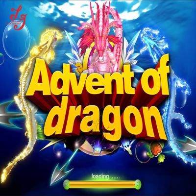 China Advent Dragon Arcade Fish Table Software Game trabaja a máquina con Bill Acceptor en venta