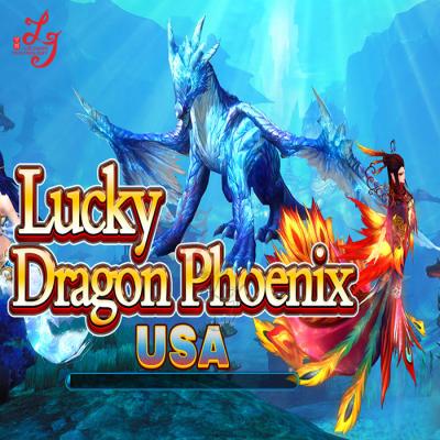 China Lucky Dragon Phoenix EUA pesca o programa inglês do software da tabela à venda