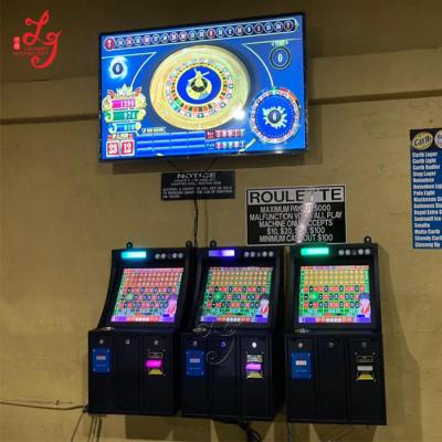 China Máquina de juego mega de la ranura del casino de juego del bote de la ruleta de la pared para 3 jugadores en venta