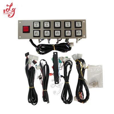 China Life of Luxury WMS 550 Buttons Panel Full Kit Wiring Harness Cable Cheery Master Kits For Sale for sale