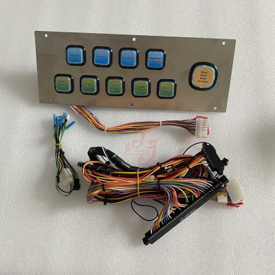 China Wiring Harness Buttons Panel For Crazy Money Gold Video Slot Game Touch Screen Video Slot Games Machines for sale