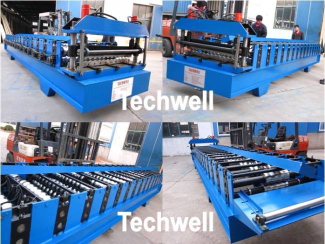 corrugated roofing machine