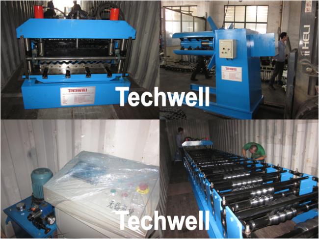 corrugated sheet forming machine
