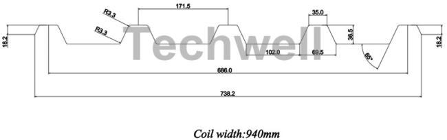 IBR ROLL FORMING MACHINE