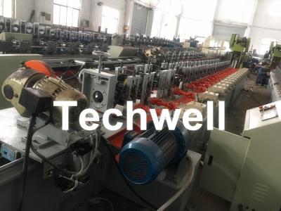 China Octagonal , Octagon Pipe Roll Forming Machine for Rolling Shutter Axes With Manual Decoiler / Uncoiler for sale