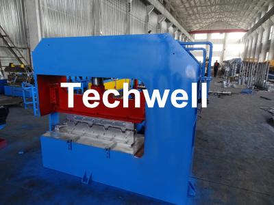 China Hydraulic Arch Roof Bending Machine , Roofing Sheet Making Machine High Speed for sale