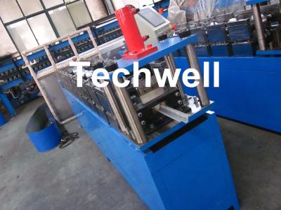 China Gi Coil Furring Channel Cold Roll Forming Machine Guiding Column Form Structure for sale