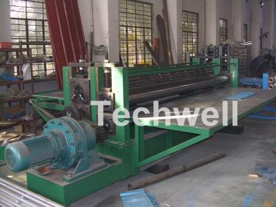 China High Strength Round Wave Corrugated Sheet Roll Forming Machine Horizontal for sale