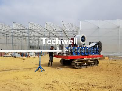 China máquina portátil del canal del invernadero de 0.5m m para los sistemas hidropónicos que cuelgan el canal en venta