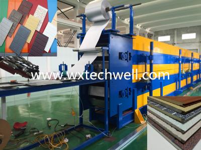 China PU Foam Insulated Interior | Exterior Metal Facade Wall Panel Making Machine for sale