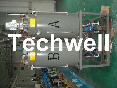China Rolo da porta do obturador de rolamento da espuma do plutônio que forma a máquina com a máquina da injeção da espuma do plutônio à venda