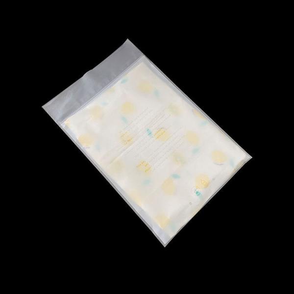 Quality 100 Microns Recycled Plastic Packaging Bags 0.08 0.09mm PE PP CPE OPP for sale