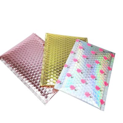 China Customizable Plastic Recycle Plastic Bubble Mailer With UV Resistant Coating for sale