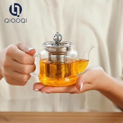 China Hot Sale Promotion High Grade unbreakable glass teapot for sale