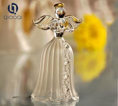 China Hot Selling Wholesale Handmade glass lighting christmas angel for sale