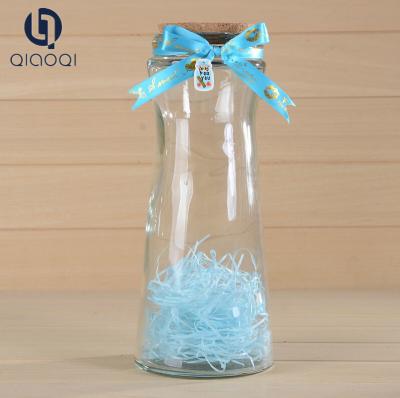 China 1500ml skirt shape Storage and wishes bottle for sale