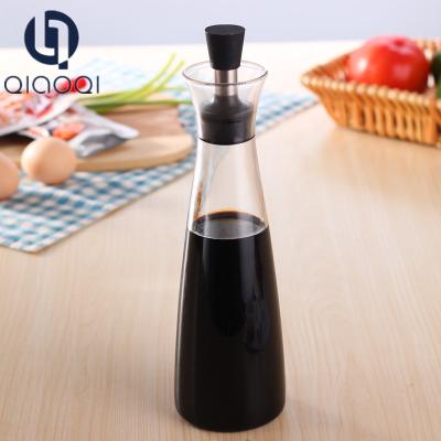 China Glass olive oil vinegar dispenser bottle for kitchen for sale