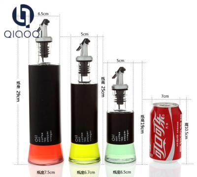 China Professional manufacturer Cute Promotion press and measure oil and vinegar dispenser for sale