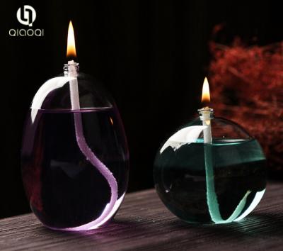 China Fashionable Design for Table Decoration handmade glass candle holder wholesale for sale