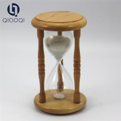 China Cheap Custom Unique Big Hourglass with Solid Wooden Frame for sale