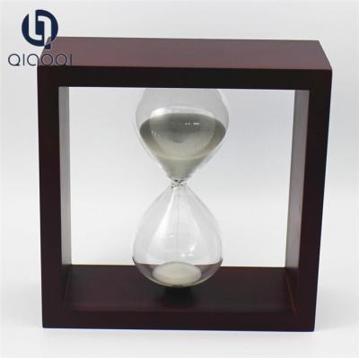 China Competitive price Special Discount 30 minutes wooden hourglass timer for home decoration for sale