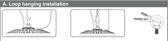 100 Watt UFO Led High Bay Light Optic Lens With 60°/90°/110° Optional